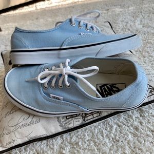 VANS SIZE 6.5 BLUE